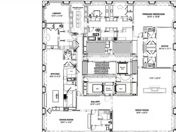 432 Park Ave Unit Penthouse 88