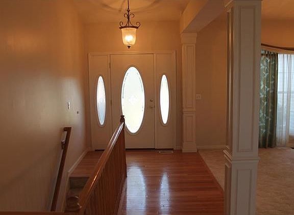 Beautiful hardwood as you enter the front door at the foyer