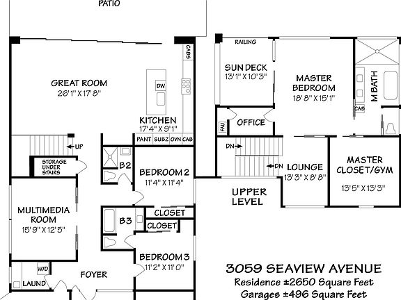 3rd image of 3059 Seaview Ave
