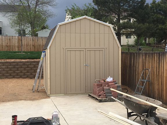 Shed built in spring of 2015