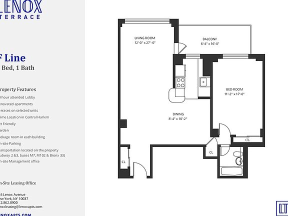 2nd image of 2186 5th Ave APT 7F