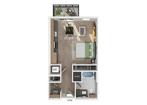 Floor plan S2 Essential Living