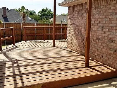 Deck from Back Patio