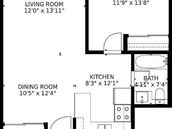 Floor Plan of Actual Unit