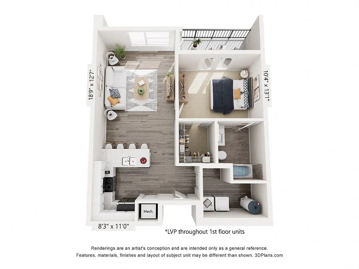 Floor plan Mesa