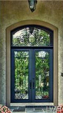 Custom made entrance doors