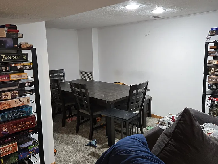 Opposite side of downstairs entertainment space