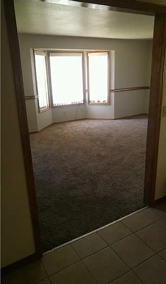 Looking in front room from Kitchen