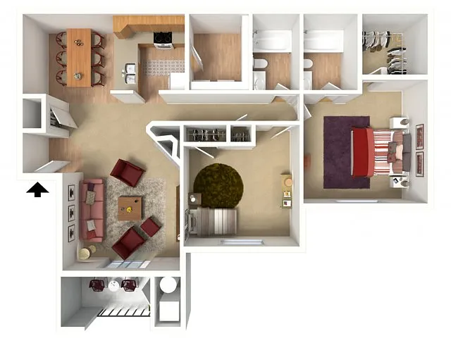 Floor plan Shoshone