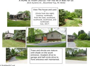 2610 Ayrshire Dr, Bloomfield Hills, MI 48302