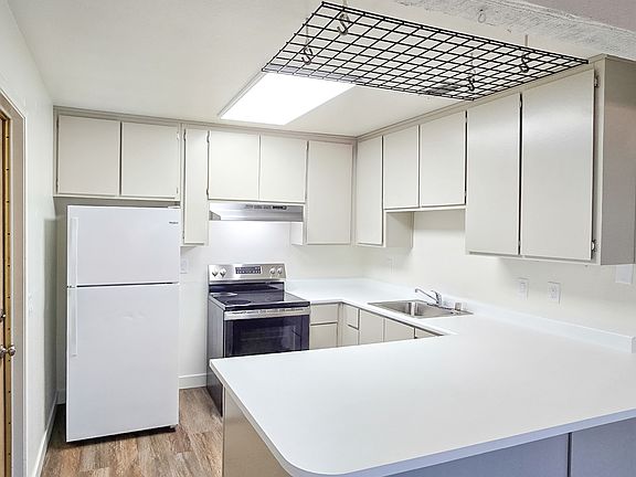 refinished kitchen with new appliances