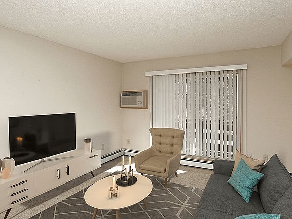 Living Room with Connected Balcony