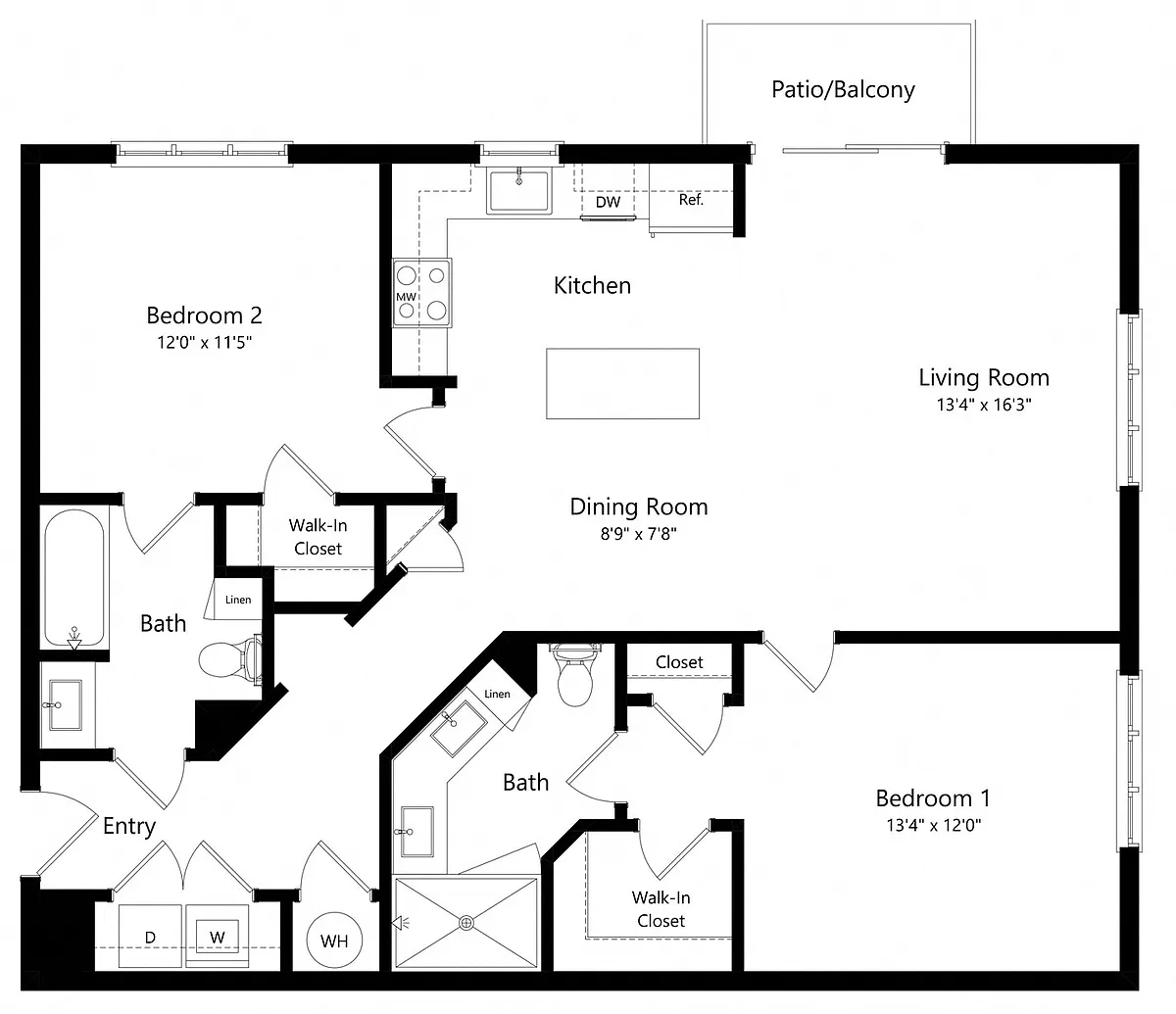 Floor plan BISCAY