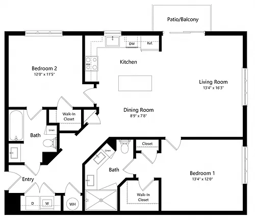Floor plan BISCAY