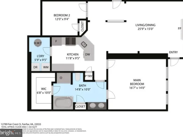 12789 Fair Crest Ct #14102, Fairfax, VA 22033