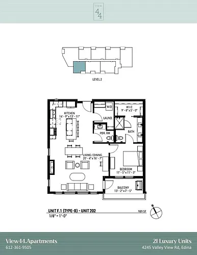 Floor plan F1