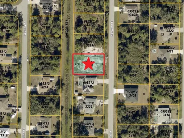 4449 HEYWARD STREET LOT 34, NORTH PORT, FL 34291