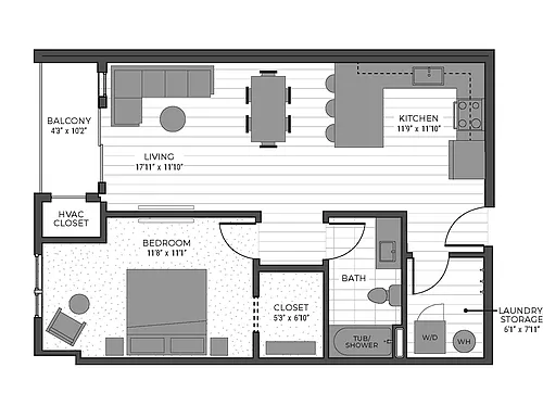 Floor plan Plan J