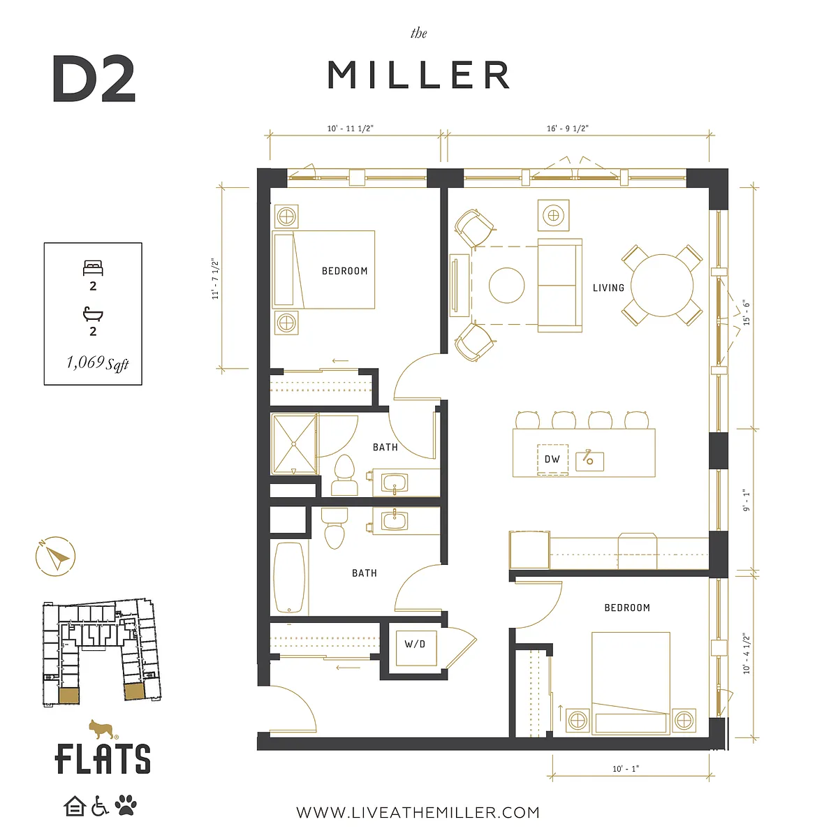 Floor plan D2