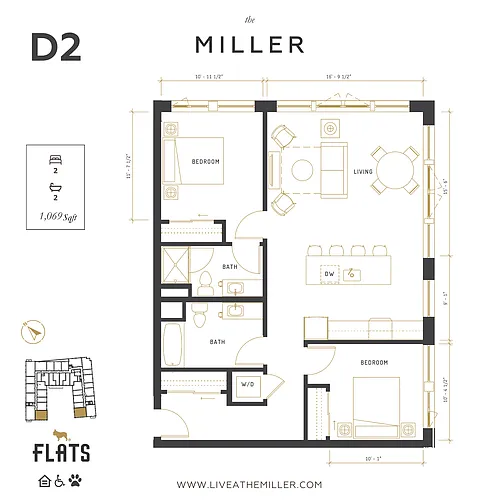 Floor plan D2
