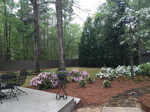 private back yard