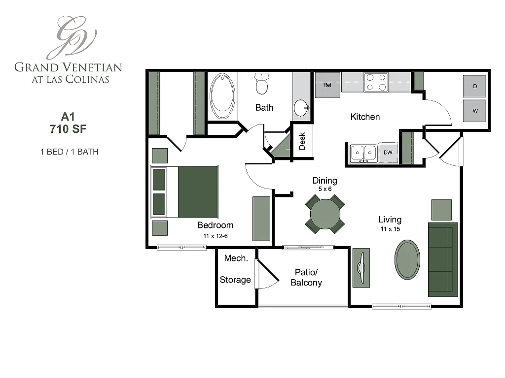 Floor plan A1