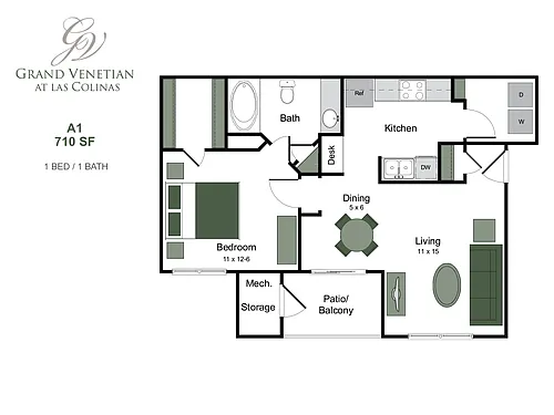 Floor plan A1