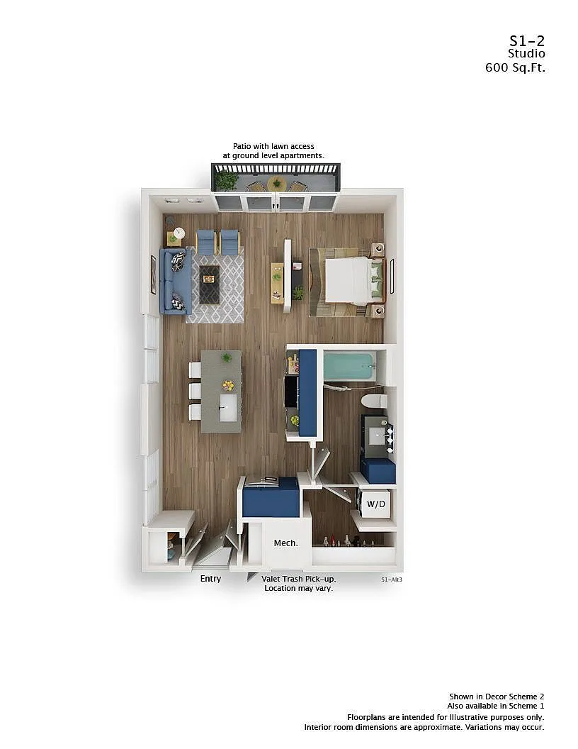 Floor plan S1-2