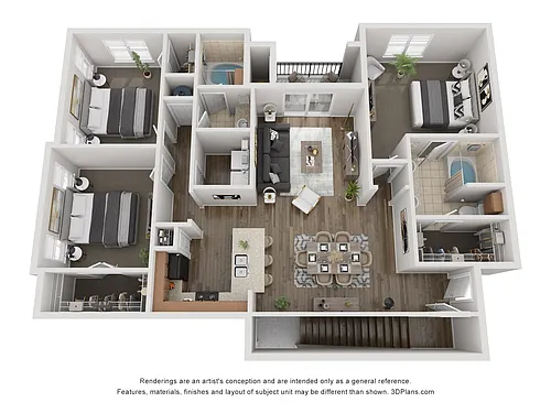 Floor plan C1DG