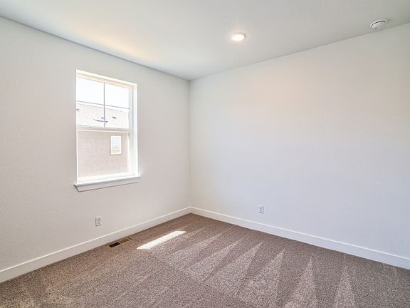 The Exeter features two secondary bedrooms.
