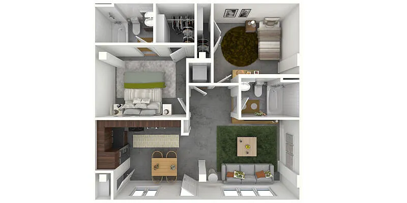 Floor plan The Downtown