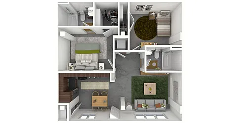 Floor plan The Downtown