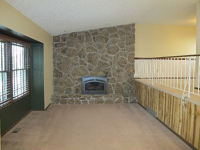 Large Stone Fireplace
