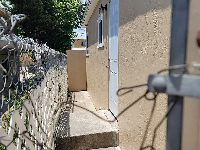 Private patio