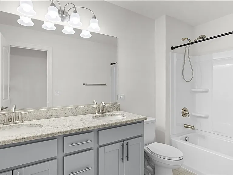 Secondary bathroom