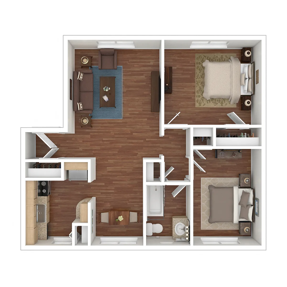 Floor plan Style 4 1/2