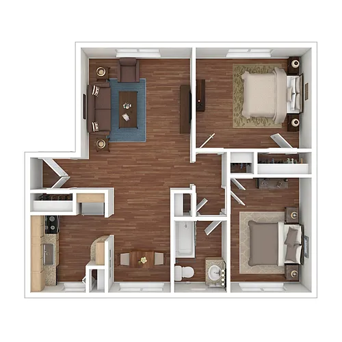 Floor plan Style 4 1/2