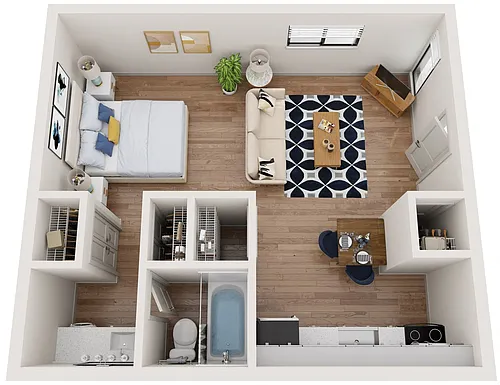 Floor plan Studio
