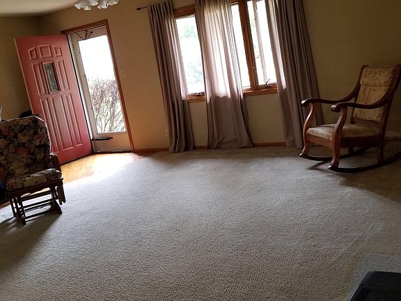 Front entry and sitting room