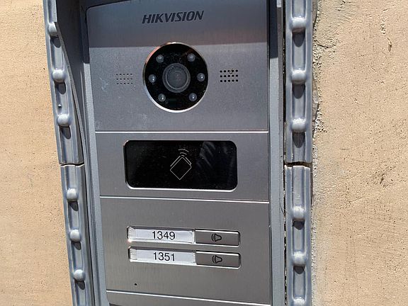 Intercom at Front Gate