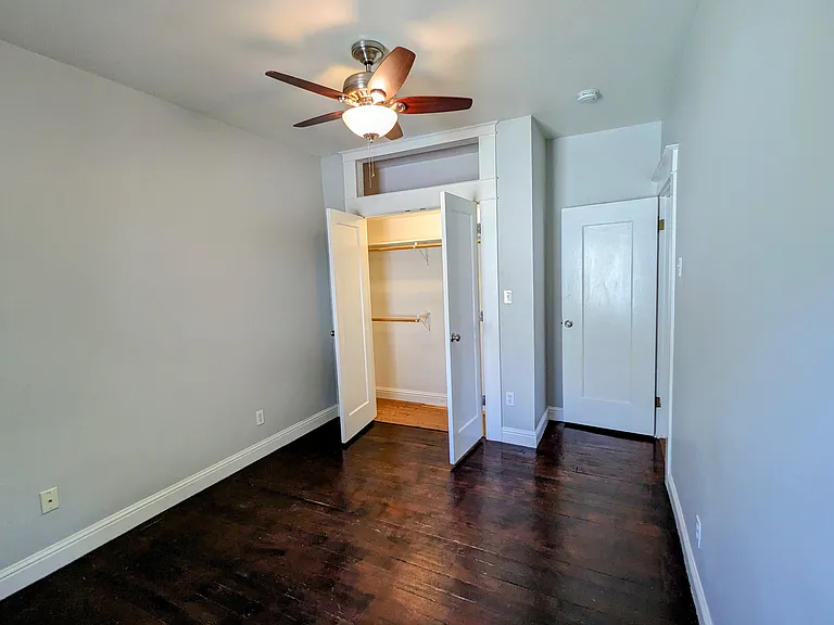 Two sunny bedrooms with ample closets.