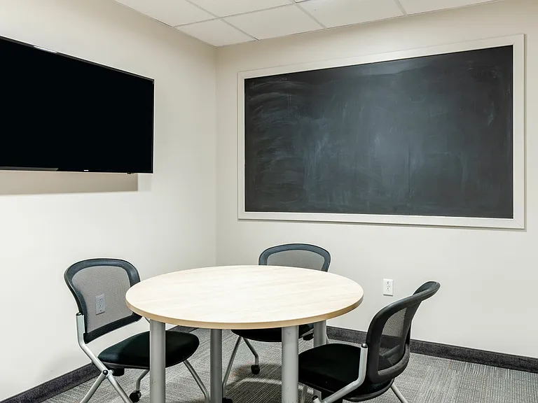 A quiet, focused environment for productivity.