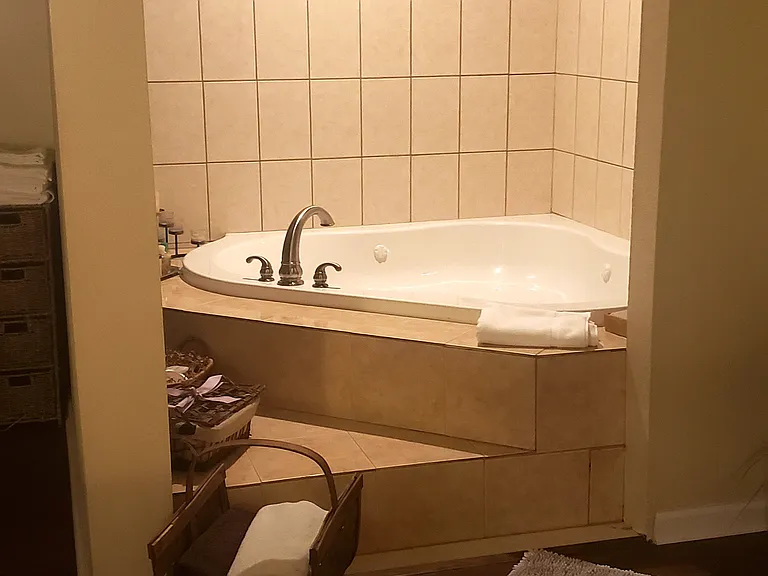 Master bath area