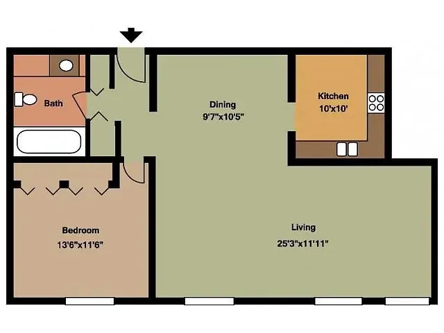 Floor plan B