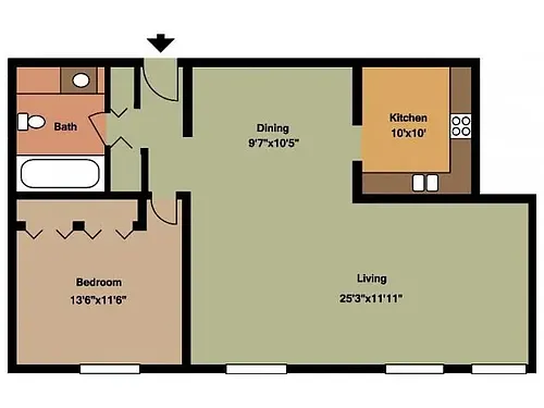 Floor plan B