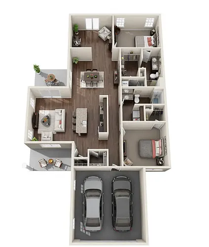 Floor plan Breezewood Sunroom