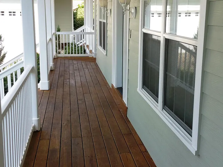 another view of the front wrap around porch