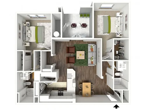 Floor plan B3
