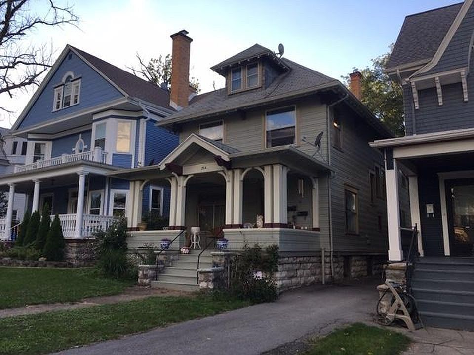 Porch and driveway