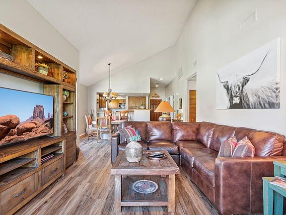 Comfortable seating and 50" TV with streaming service